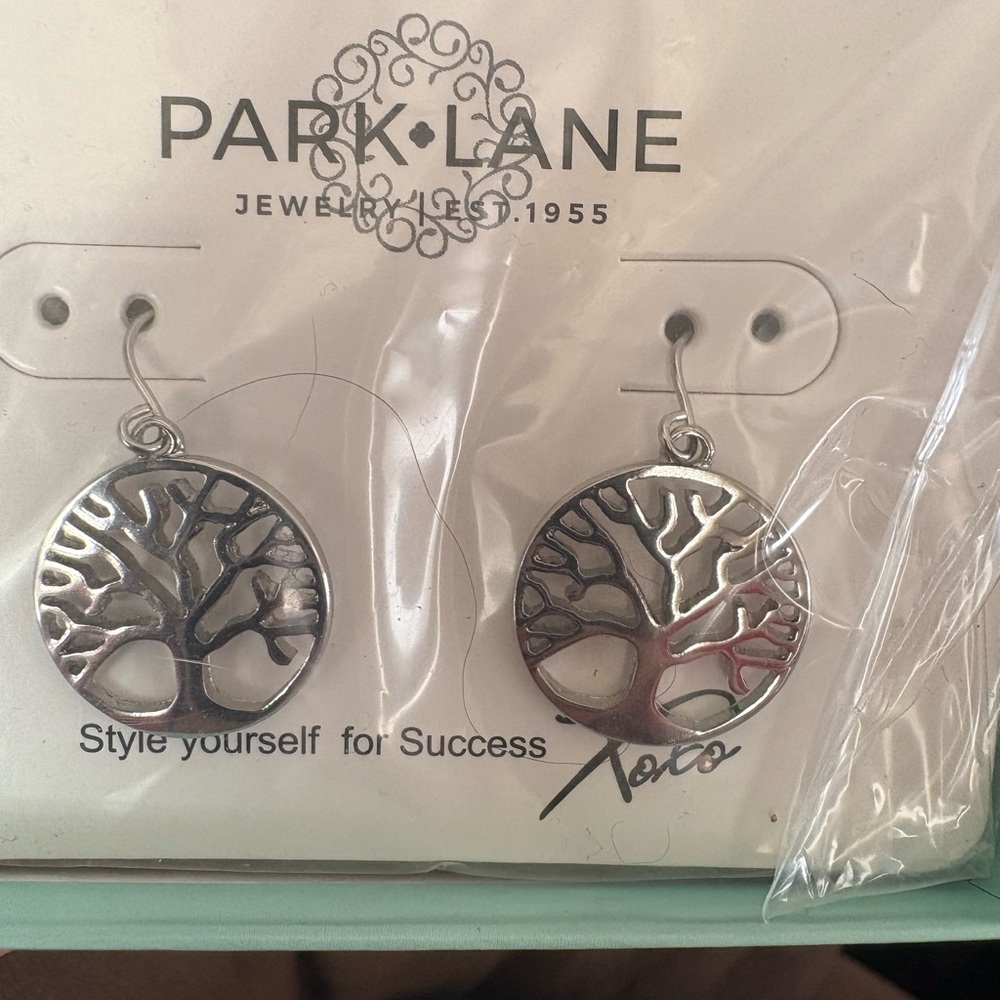 Park Lane Silver Minimalist Earrings